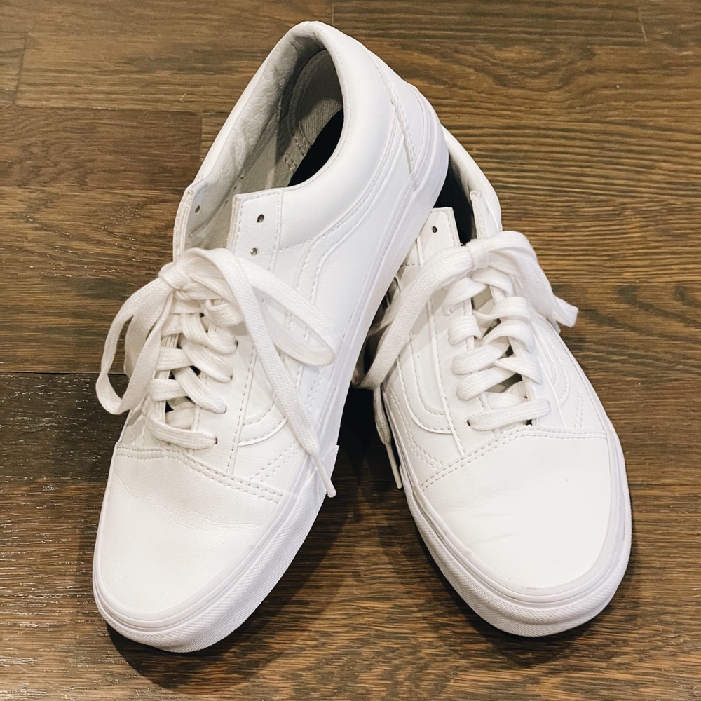 Vans Classic Tumble Old Skool - White